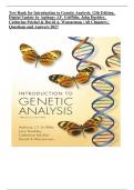 Test Bank for Introduction to Genetic Analysis&comma; Digital Update&comma; 12th Edition by Anthony J&period; F&period; Griffiths&comma; John Doebley&comma; Catherine Peichel & David A&period; Wassarman &vert; All Chapters &vert; Questions & Answers &vert; 2027&NewLine;