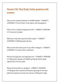 Hunter-s Ed&period; Final Study Guide questions with answers&period;