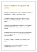 Hunter-ed certification exam questions with answers