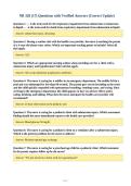 NR 328  Questions with Verified Answers &lpar;Correct Update&rpar;