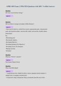 APRD 1003 Exam &vert; UPDATED Questions with 100&percnt; Verified Answers&NewLine;
