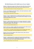 NR 328  Questions with Verified Answers &lpar;Correct Update&rpar;