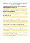 Unit 3&colon; NR328 - Kawasaki disease&sol;associated Questions with Verified&NewLine;Answers &lpar;Correct Update&rpar;