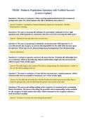 NR328 - Pediatric Populations Questions with Verified Answers&NewLine;&lpar;Correct Update&rpar;