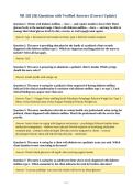 NR 328  Questions with Verified Answers &lpar;Correct Update&rpar;