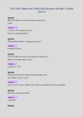 CMN 150V&colon; Midterm &num;1 &vert; UPDATED Questions with 100&percnt; Verified&NewLine;Answers
