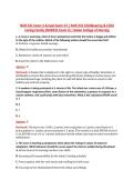 NUR 231 Exam 3 Actual Exam V3 &vert; NUR 231 Childbearing & Child &NewLine;Caring Family &lpar;NUR231 Exam 3&rpar; &vert; Galen College of Nursing 