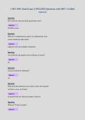CMN 150V Final Exam &vert; UPDATED Questions with 100&percnt; Verified&NewLine;Answers&NewLine;