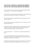 PHYS 101 TEST 3 CHAPTERS 4-5 QUESTIONS AND ANSWERS &vert; PHYS 101 TEST 3 STUDY GUIDE & PRACTICE TEST 2026&sol;2027