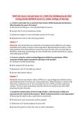 NUR 231 Exam 2 Actual Exam V3 &vert; NUR 231 Childbearing & Child &NewLine;Caring Family &lpar;NUR231 Exam 2&rpar; &vert; Galen College of Nursing 
