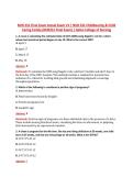 NUR 231 Final Exam V1&ndash;V3 &vert; NUR 231 Childbearing & Child Caring Family &vert; Actual Q&A with Rationale &lpar;NUR231 Final Exam&rpar; &vert; Galen College of Nursing