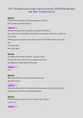 CWV 101 Fianl Exam Grand Canyon University &vert; UPDATED Questions&NewLine;with 100&percnt; Verified Answers&NewLine;