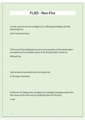 FLSD Non-Fire Exam &vert; Fire and Life Safety Director Study Guide & Practice Questions 2026&sol;2027&NewLine;