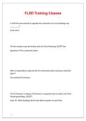 FLSD Training Classes &vert; Fire & Life Safety Director Study Guide 2026&sol;2027
