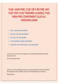  FLSD Exam &vert; Fire & Life Safety Director Questions&comma; Answers & Study Guide 2026&sol;2027