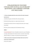 WESTERN CIVILIZATION EXAM PACKAGE DEAL 100&percnt; VERIFIED 2026&sol;2027