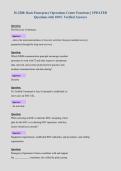 IS-2200&colon; Basic Emergency Operations Center Functions &vert; UPDATED&NewLine;Questions with 100&percnt; Verified Answers