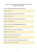 ServiceNow System Admin Prep Exam Questions with Verified&NewLine;Answers &lpar;Correct Update&rpar;