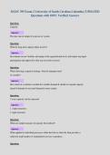 MGSC 395 Exam 2 University of South Carolina-Columbia &vert; UPDATED&NewLine;Questions with 100&percnt; Verified Answers&NewLine;