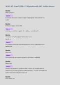 MGSC 487- Exam 2 &vert; UPDATED Questions with 100&percnt; Verified Answers&NewLine;