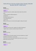 MGSC 487 Exam 2 University of South Carolina-Columbia &vert; UPDATED&NewLine;Questions with 100&percnt; Verified Answers
