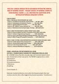 NSG 526&colon; CLINICAL MODALITIES IN ADVANCED PSYCHIATRIC MENTAL &NewLine;HEALTH NURSING WILKES &ndash; PASSAN SCHOOL OF NURSING COMPLETE EXAM BUNDLE&colon; EXAMS 1&comma; 2&comma; & 3 300 PRACTICE QUESTIONS WITH DETAILED RATIONALES 2026&sol;2027 UPDATE