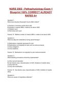 NURS 2502 - Pathophysiology Exam 1 Blueprint 100&percnt; CORRECT ALREADY RATED A&plus; &lpar;2026&rpar;