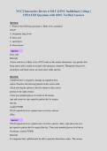 NCCT Interactive Review 6 MLT 413NC Saddleback College &vert;&NewLine;UPDATED Questions with 100&percnt; Verified Answers
