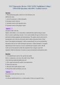 NCCT Interactive Review 2 MLT 413NC Saddleback College &vert;&NewLine;UPDATED Questions with 100&percnt; Verified Answers