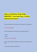  &NewLine;Alteryx Certification Study Guide &NewLine;2026&sol;2027 &vert; Core Exam Prep &vert; Practice Questions & Answers &NewLine;