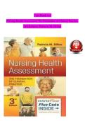 Test Bank for Nursing Health Assessment&colon; The Foundation of Clinical Practice &lpar;3rd Edition&rpar; by Patricia M&period; Dillon
