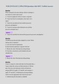 NUR 233 EXAM 3 &vert; UPDATED Questions with 100&percnt; Verified Answers&NewLine;