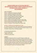 SAEM M4 CURRICULUM 2 ACTUAL EXAM 2026&sol;2027 &vert; 450 QUESTIONS WITH COMPLETE VERIFIED ANSWERS AND DETAILED RATIONALES LATEST UPDATE &vert;GRADED A&plus; &vert;  PASS GUARANTEED 