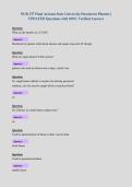 NUR 337 Final Arizona State University-Downtown Phoenix &vert;&NewLine;UPDATED Questions with 100&percnt; Verified Answers