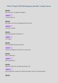 NUR 337 Final &vert; UPDATED Questions with 100&percnt; Verified Answers&NewLine;