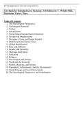 Complete Test Bank for Introduction to Sociology&comma; 3rd Edition by C&period; Wright Mills &ndash; All Chapters&comma; Verified Q&A