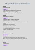 NURS 1512 &vert; UPDATED Questions with 100&percnt; Verified Answers&NewLine;