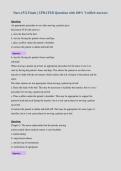 Nurs-1512 Finals &vert; UPDATED Questions with 100&percnt; Verified Answers&NewLine;