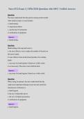 Nurs-1512 Exam 1 &vert; UPDATED Questions with 100&percnt; Verified Answers&NewLine;