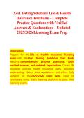 Xcel Testing Solutions Life & Health Questions & Answers &vert; Exam Review