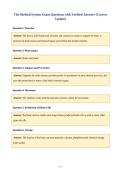 The Skeletal System Exam Questions with Verified Answers &lpar;Correct&NewLine;Update&rpar;