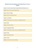 Skeletal System Exam Questions with Verified Answers &lpar;Correct&NewLine;Update&rpar;