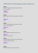PHED 1164 Test 1 &vert; UPDATED Questions with 100&percnt; Verified Answers&NewLine;