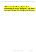 2026 Complete Test Bank &mdash; Clayton&rsquo;s Basic Pharmacology for Nurses &vert; Willihnganz &vert; 19th Edition &vert;Complete All Chapters &vert; Verified Questions & Answers
