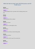 PHED 1164&colon; Mid-Term Study Guide &vert; UPDATED Questions with 100&percnt;&NewLine;Verified Answers