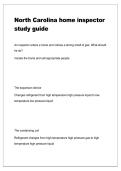North Carolina Home Inspector Study Guide &ndash; NC Home Inspection Exam Prep