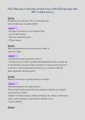 PSCI 2306 exam 3 University of North Texas &vert; UPDATED Questions with&NewLine;100&percnt; Verified Answers