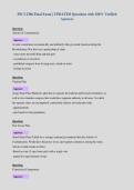 PSCI 2306 Final Exam &vert; UPDATED Questions with 100&percnt; Verified&NewLine;Answers