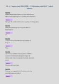 Ch&period; 6&colon; Congress &lpar;psci 2306&rpar; &vert; UPDATED Questions with 100&percnt; Verified&NewLine;Answers
