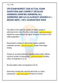 APEA Barkley 3Ps Competency Exam Master Q&Bank &lpar;Latest 2026&rpar; &vert; 980 Unique Q&As & Clinical Rationales